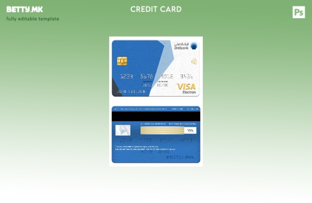 Модерен стил Шаблон за електронска виза на Катар Ахилбанк